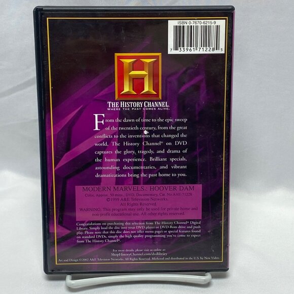 Modern Marvels: Hoover Dam DVD - The History Channel Documentary - Picture 7 of 7